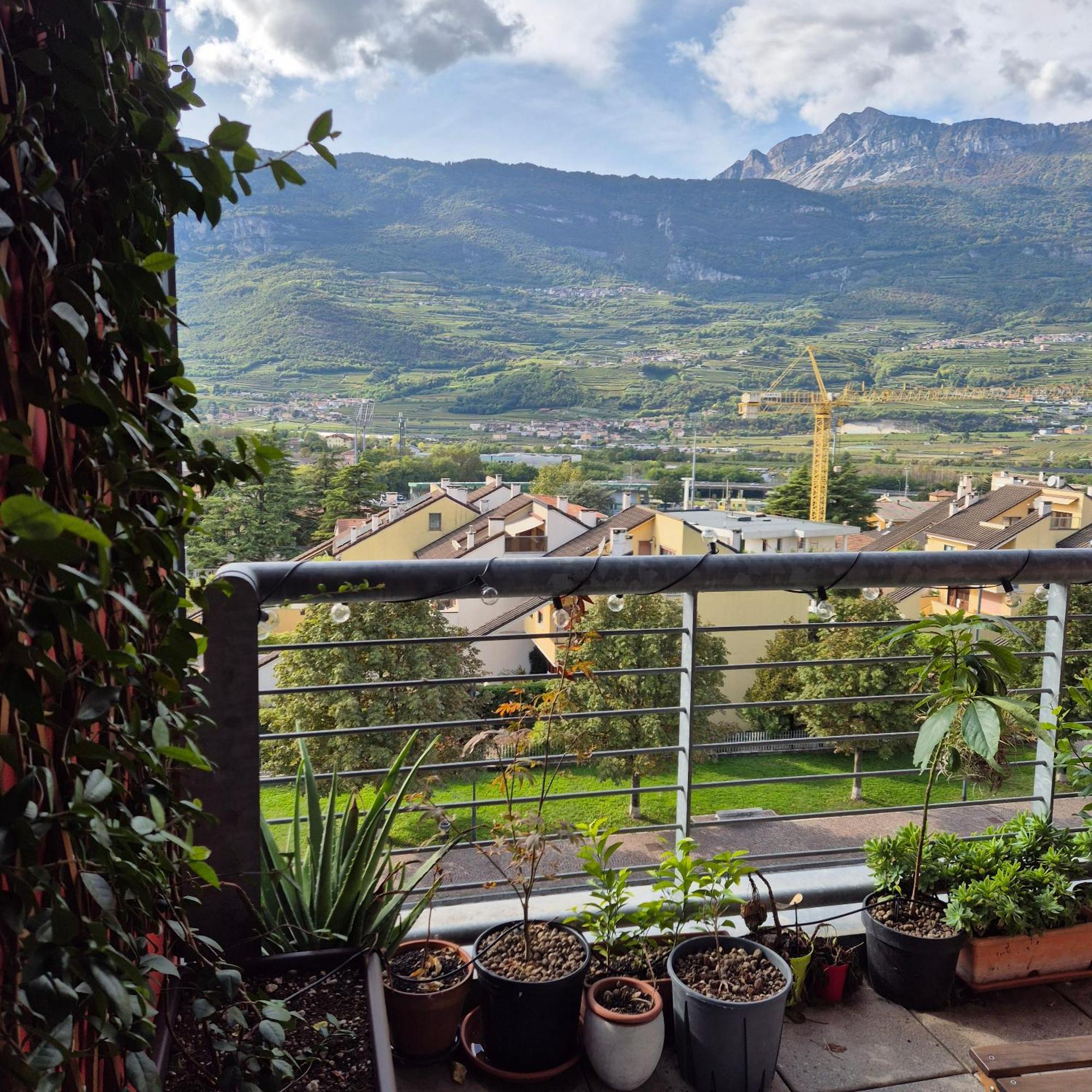 Vista Mozzafiato Sulle Alpi Leilighet Rovereto  Eksteriør bilde
